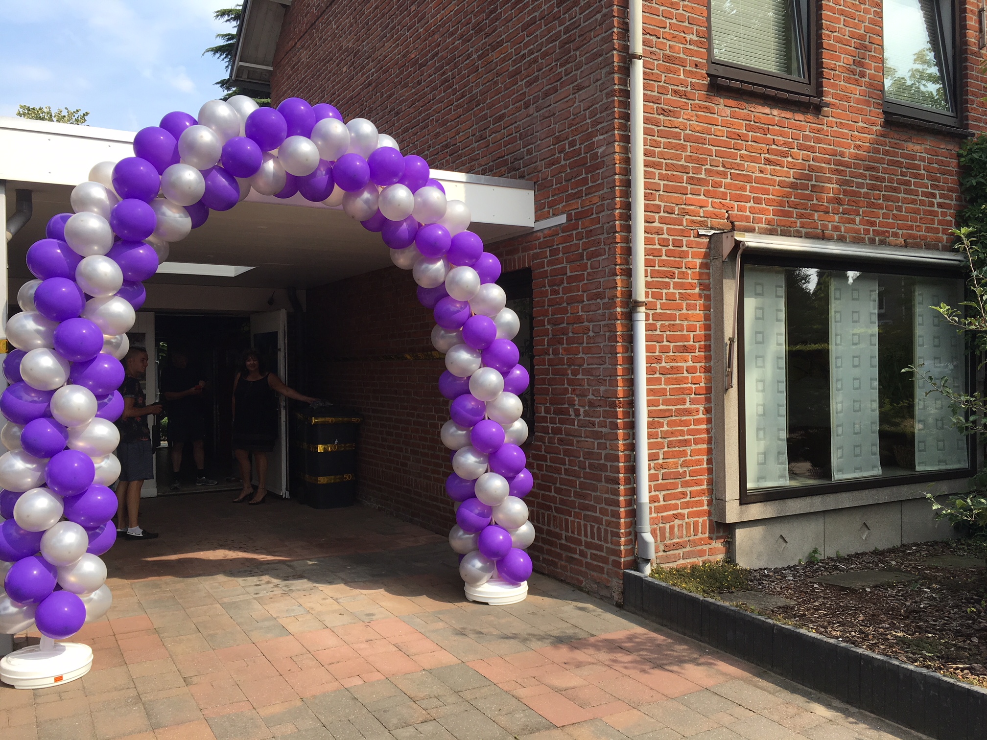 decoratie verjaardag huren ballonboog