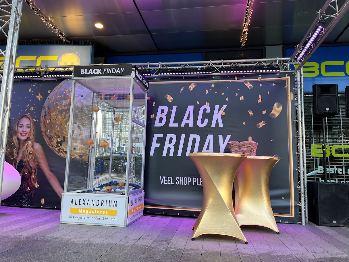 wervelwindmachine black friday